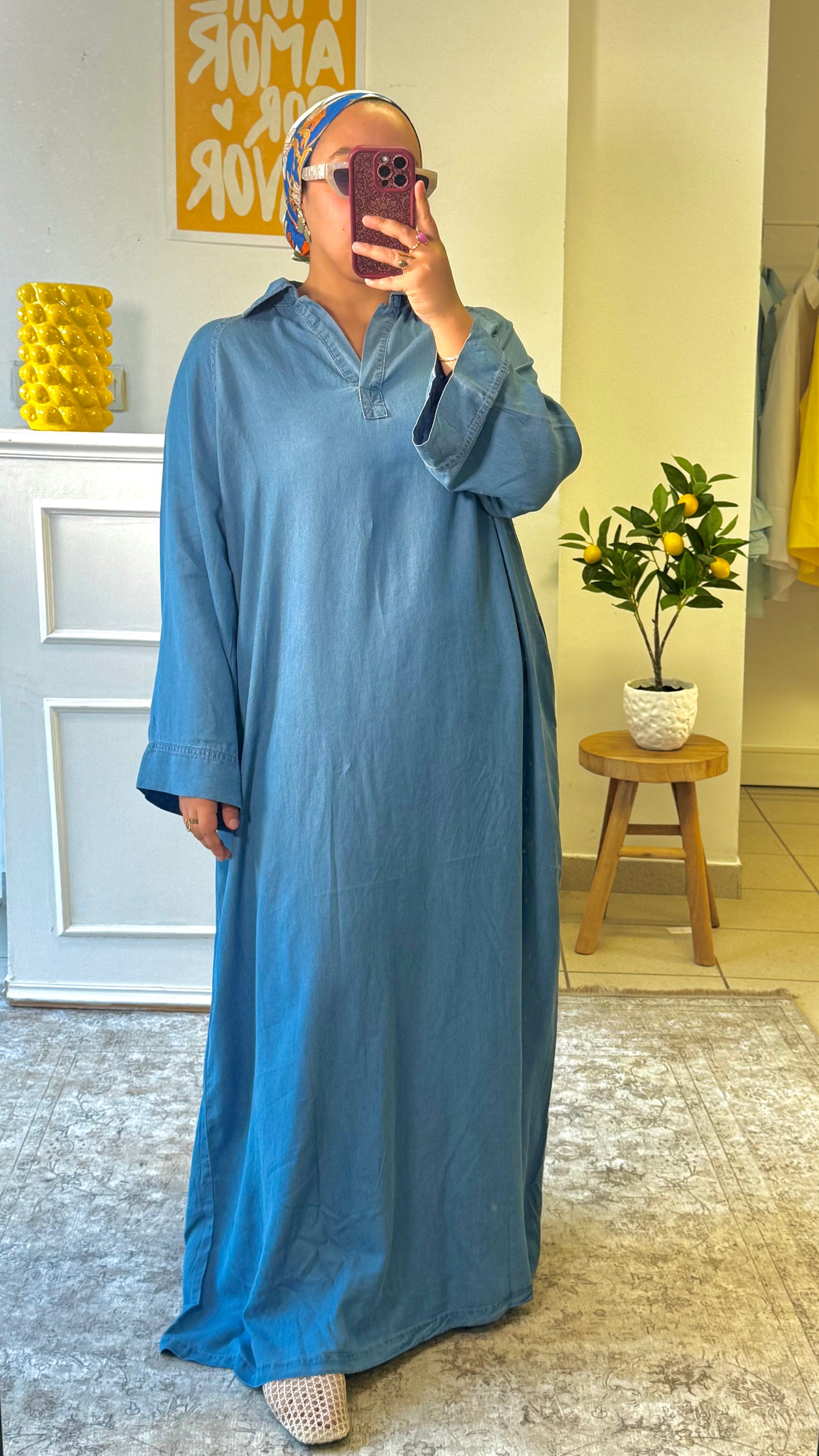ROBE DENIM LIGHT