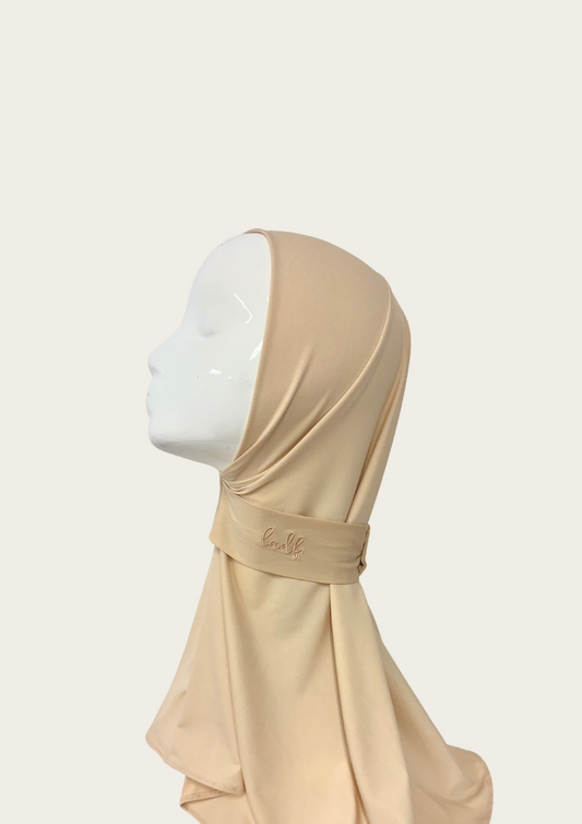 Hijab à enfiler- VANILLA
