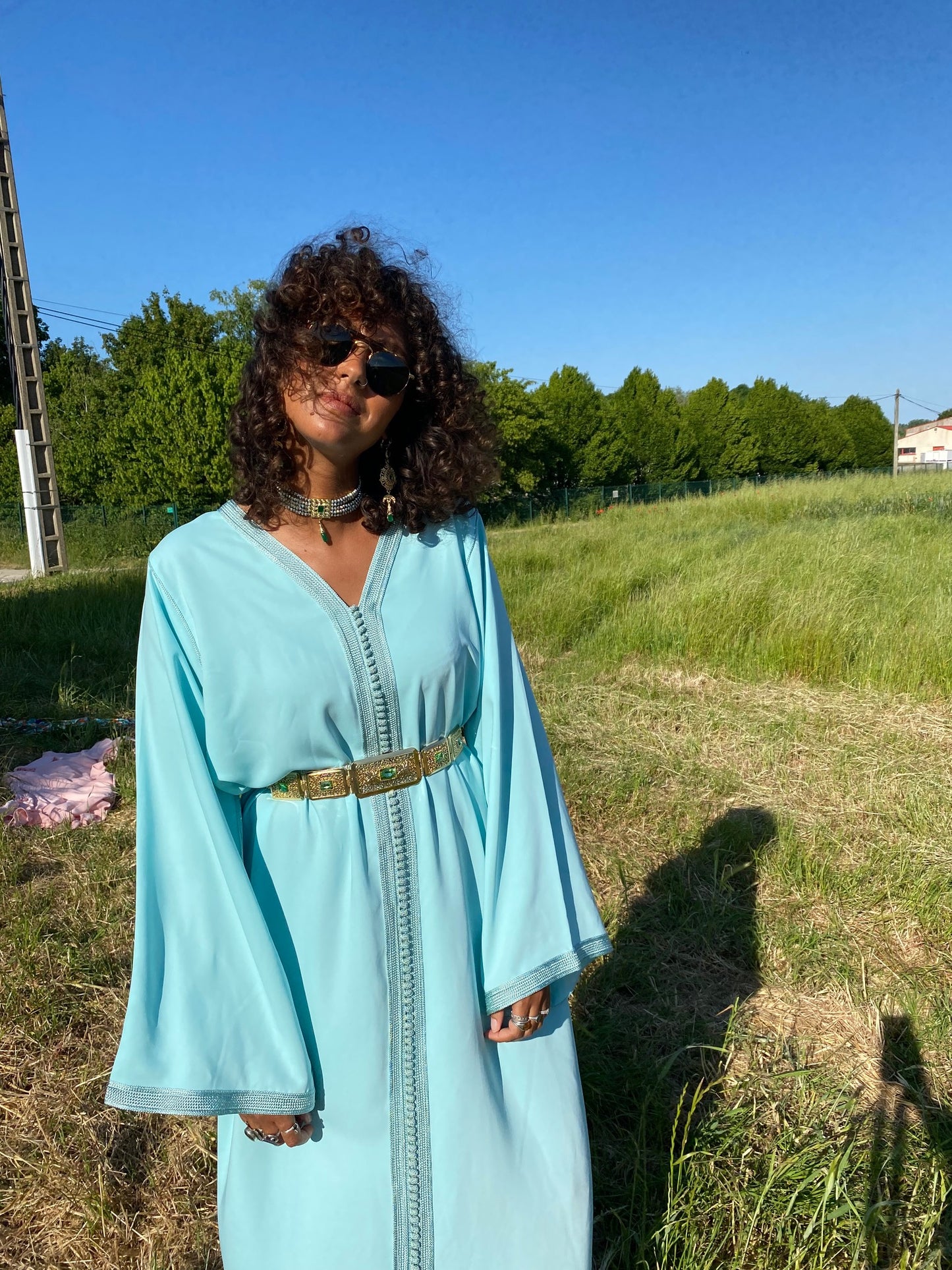 BABY BLUE Caftan