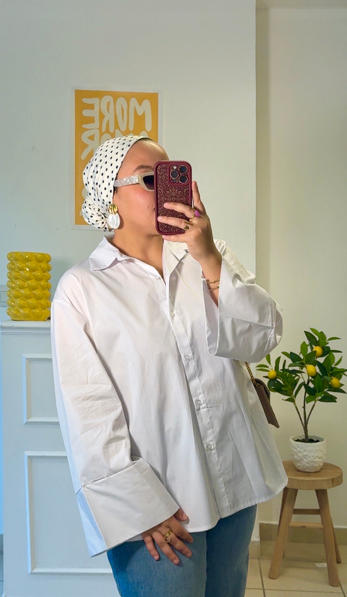 CHEMISE BASIK - Blanc