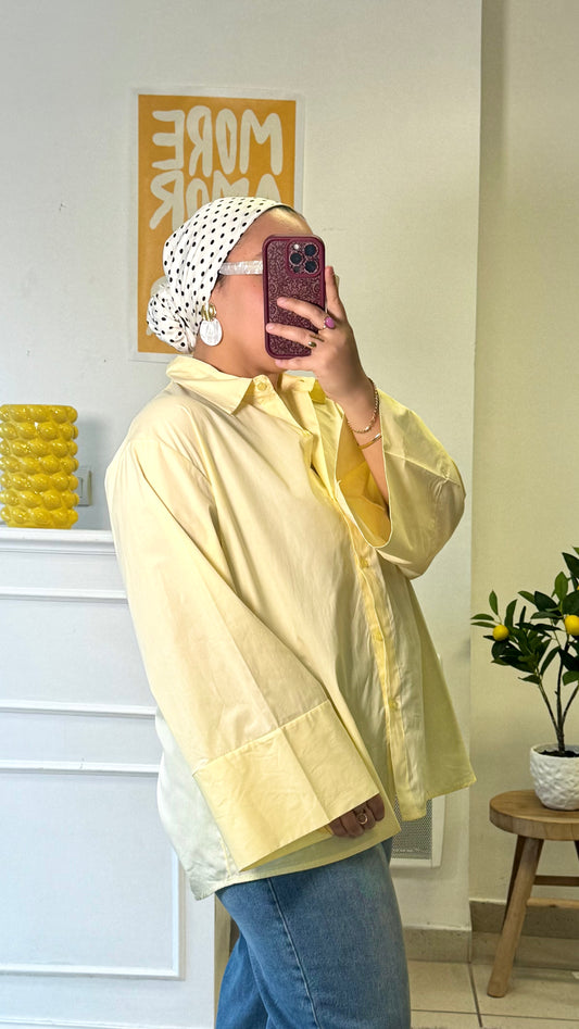 CHEMISE BASIK - Jaune