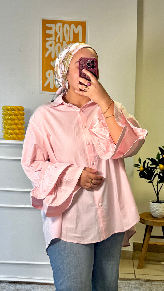 CHEMISE DOLCE VITA- ROSE